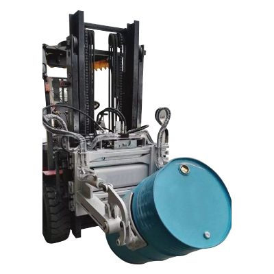 Հիդրավլիկ Forklift 55 Ggallon Drum մամլիչ Forklift- ի համար